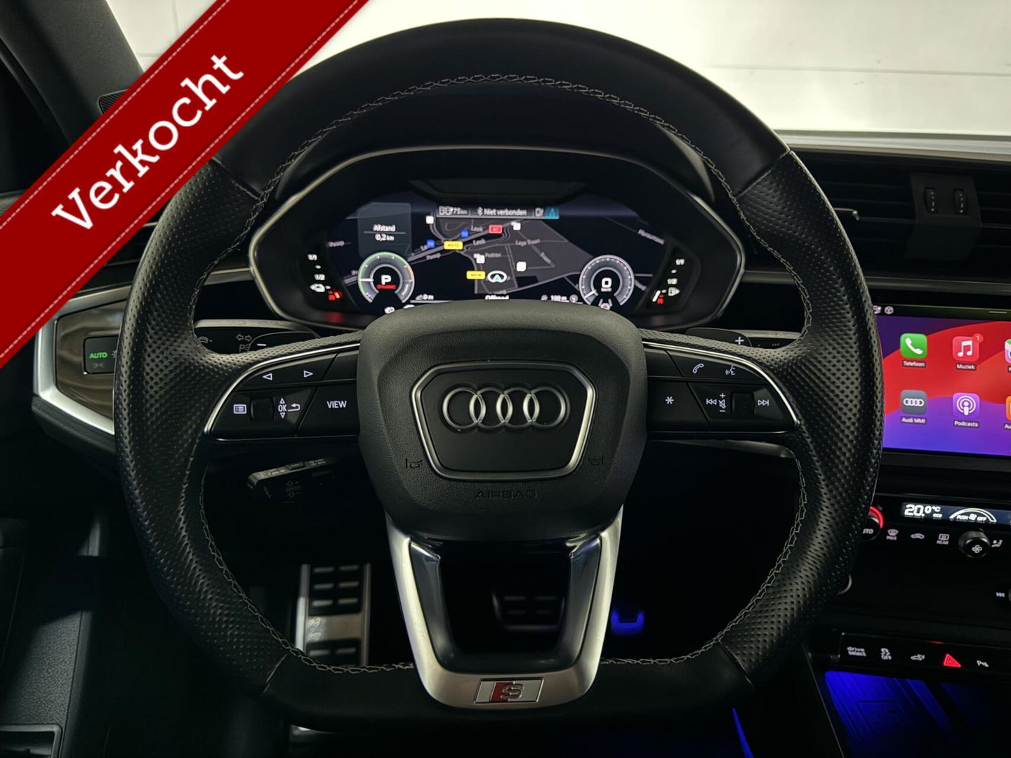 Audi Q3 Sportback 45 TFSI e Black Edition Pano Sonos 360º ACC Trekh.