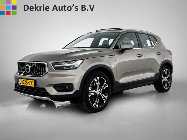 Volvo XC40 - T5 180PK Hybride SOH 91% Inscription / Panoramadak / Leder / Trekhaak / airco-ecc./ Stuurverwarming / Navigatie / Apk 10-2026