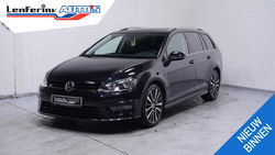 Volkswagen Golf - Variant 1.6 TDI Highline R-Design sportstoelen lederen bekleding NAP DAB-ontvangst cruise controle camera navigatie stoelverwarming PDC v+a schakelflippers aan het stuur climate controle 19"-inch lichtmetalen velgen