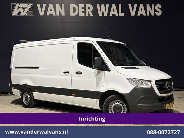 Mercedes-Benz Sprinter - 316 CDI 164pk 3500kg Trekhaak L2H1 Inrichting Euro6 Airco | Omvormer | Camera | Apple Carplay | Cruisecontrol Android Auto, Parkeersensoren