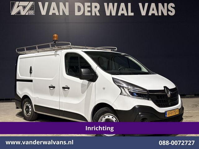 Renault Trafic - 1.6 dCi L1H1 Inrichting Euro6 Airco | Imperiaal | Omvormer | Trekhaak | LED | Cruisecontrol Parkeersensoren, Bijrijdersbank