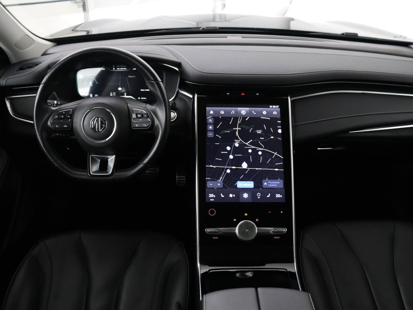 MG Marvel R Luxury 70 kWh | SOH 96% | Panoramadak | Stoelventilatie | Leder | 360 Camera | Adaptive cruise | Wamtepomp | Sfeerverlichting | Stoelverwarming | Carplay | Navigatie | Keyless