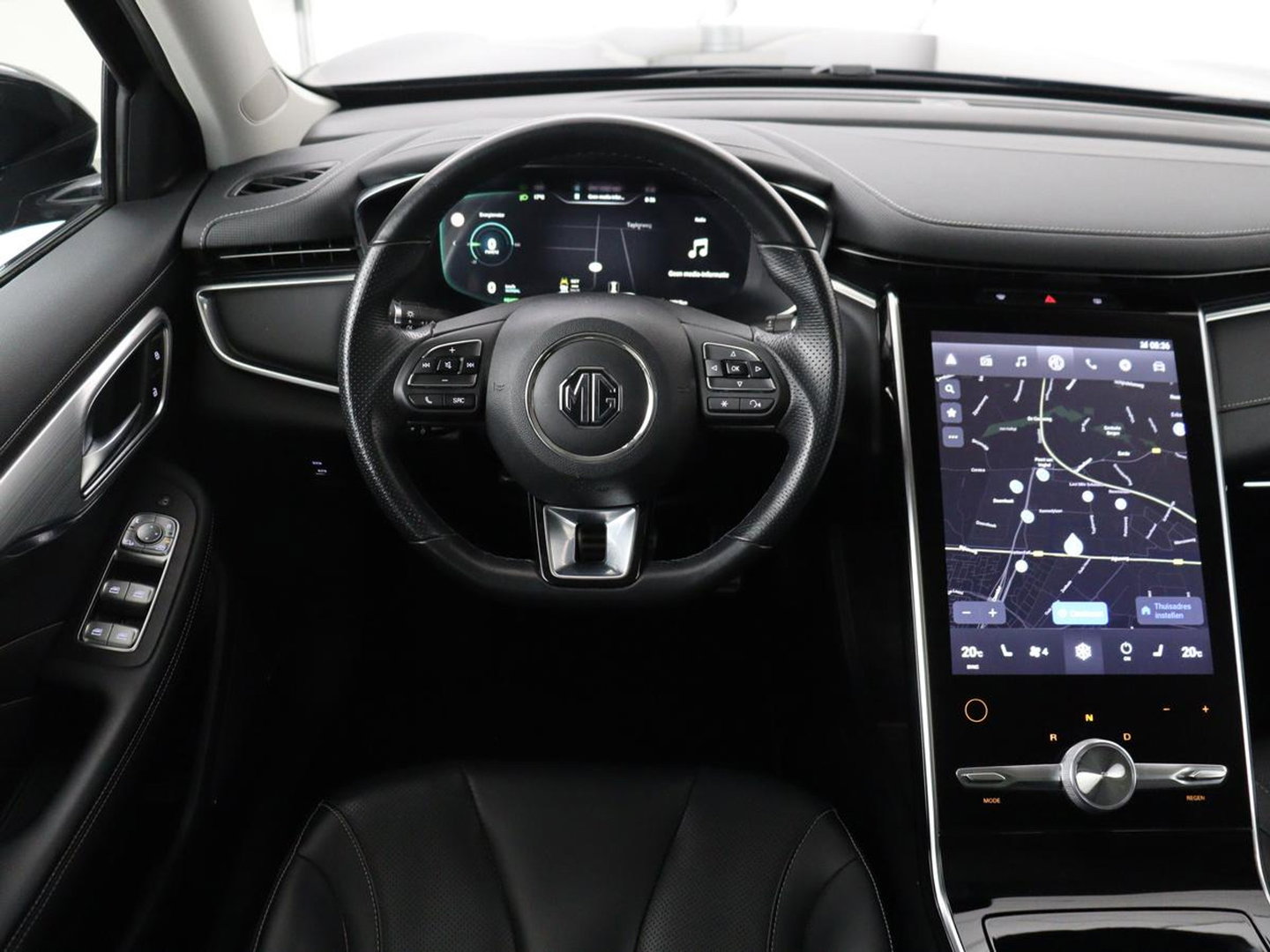 MG Marvel R Luxury 70 kWh | SOH 96% | Panoramadak | Stoelventilatie | Leder | 360 Camera | Adaptive cruise | Wamtepomp | Sfeerverlichting | Stoelverwarming | Carplay | Navigatie | Keyless