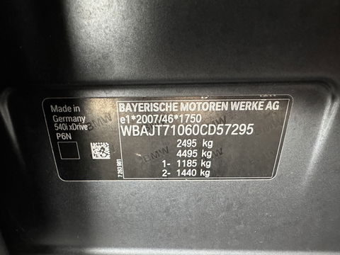 BMW 5 Serie Touring 540i xDrive M-Sportpack High Executive Aut. *PANO | LEATHER | FULL-LED | ADAPTIVE-CRUISE | DIGI-COCKPIT | MEMORY-PACK | BLINDSPOT | TOPVIEW | HARMAN/KARDON | KEYLESS | DIGI-COCKPIT | HEATED-COMFORTSEATS | AMBIENTLIGHT | HEAD-UP |