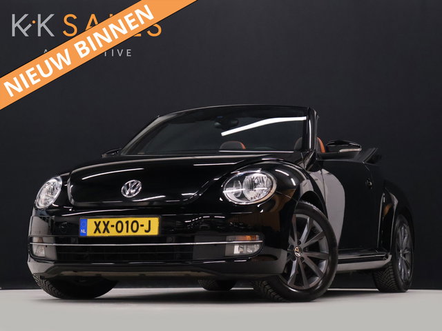 Volkswagen Beetle - Cabriolet 1.4 TSI Sport BlueMotion Club Edition 6-BAK [STOELVERWARMING, LEDER, CRUISE CONTROL, BLUETOOTH, NAVIGATIE, PDC VOOR+ACHTER, PREMIUM SOUND SYSTEM, NIEUWSTAAT]