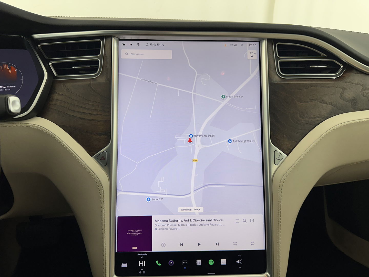 Tesla Model S 100D AWD [ 3-Fase-17kW] {SOH-86%} (INCL.BTW) *PANO-WINDOW | AUTO-PILOT | LEATHER | CCS-FASTLOADER | FULL-LED | NAVI-FULLMAP | KEYLESS | MEMORY-PACK | HEATED-COMFORTSEATS | DIGI-COCKPIT | 19"ALU*