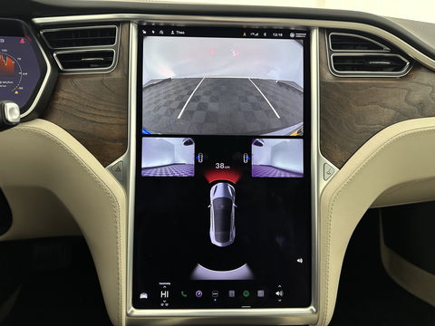 Tesla Model S 100D AWD [ 3-Fase-17kW] {SOH-86%} (INCL.BTW) *PANO-WINDOW | AUTO-PILOT | LEATHER | CCS-FASTLOADER | FULL-LED | NAVI-FULLMAP | KEYLESS | MEMORY-PACK | HEATED-COMFORTSEATS | DIGI-COCKPIT | 19"ALU*
