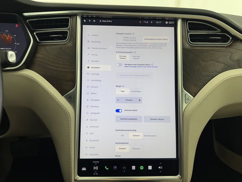 Tesla Model S 100D AWD [ 3-Fase-17kW] {SOH-86%} (INCL.BTW) *PANO-WINDOW | AUTO-PILOT | LEATHER | CCS-FASTLOADER | FULL-LED | NAVI-FULLMAP | KEYLESS | MEMORY-PACK | HEATED-COMFORTSEATS | DIGI-COCKPIT | 19"ALU*