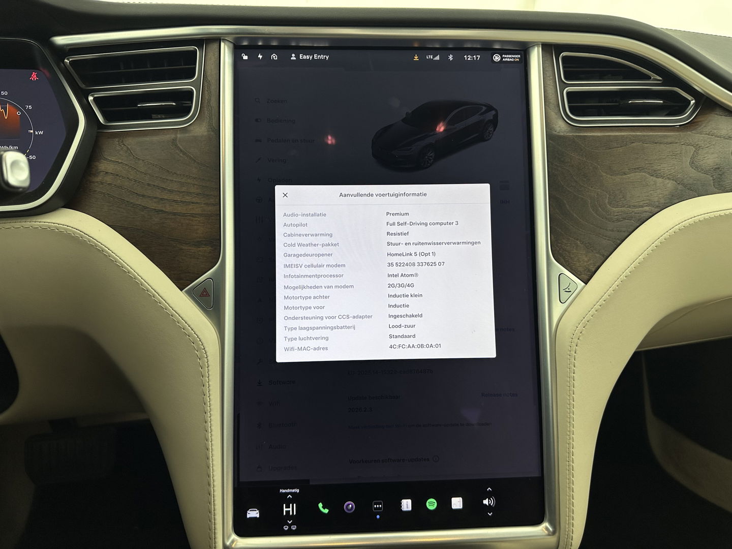Tesla Model S 100D AWD [ 3-Fase-17kW] {SOH-86%} (INCL.BTW) *PANO-WINDOW | AUTO-PILOT | LEATHER | CCS-FASTLOADER | FULL-LED | NAVI-FULLMAP | KEYLESS | MEMORY-PACK | HEATED-COMFORTSEATS | DIGI-COCKPIT | 19"ALU*