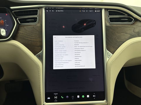 Tesla Model S 100D AWD [ 3-Fase-17kW] {SOH-86%} (INCL.BTW) *PANO-WINDOW | AUTO-PILOT | LEATHER | CCS-FASTLOADER | FULL-LED | NAVI-FULLMAP | KEYLESS | MEMORY-PACK | HEATED-COMFORTSEATS | DIGI-COCKPIT | 19"ALU*