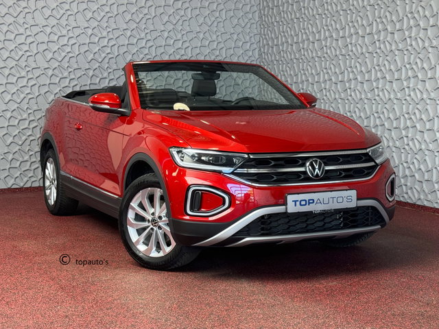 Volkswagen T-Roc - Cabrio TSI VIR.COCKPIT CARPLAY NAVI IQ.LED STOEL/STUUR.VERW DAB ADAP.CRUISE 05/2024 ✅Top Auto's Wijchen. 30 Jaar Specialist in Volkswagen  : Alle Type's : R-Line Edition / Style / First Edition / Highline / Life , Zowel PHEV / HEV / MHEV / Benzine ✅