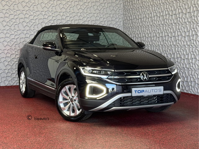 Volkswagen T-Roc - Cabrio TSI VIR.COCKPIT CARPLAY NAVI IQ.LED STOEL/STUUR.VERW DAB ADAP.CRUISE 05/2024 ✅Top Auto's Wijchen. 30 Jaar Specialist in Volkswagen  : Alle Type's : R-Line Edition / Style / First Edition / Highline / Life , Zowel PHEV / HEV / MHEV / Benzine ✅