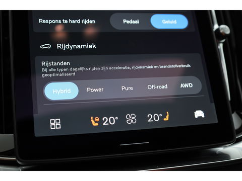 Volvo XC90 2.0 T8 Plug-in hybrid AWD Ultra Dark | Full Option | Luchtvering | B&W  audio | Massage | Pano | HUD | Stoelventilatie | 22'' |