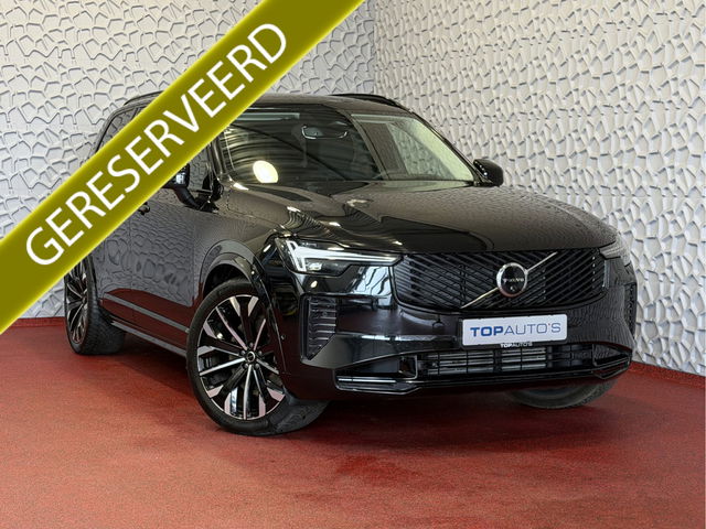 Volvo XC90 - 2.0 T8 456 PK PHEV AWD LUCHTVERING 7P ULTRA DARK SCHUIFDAK 21''LMV STOEL/STUUR.VERW HARMAN KARDON PANORAMA STANDKACHEL HEADUP ✅ Top Auto's Wijchen ,  Altijd een Ruim aanbod van Volvo's i  BUSINESS / CORE / BRIGHT / DARK / ULTRA DARK / PLUS DARK / BLACK ED