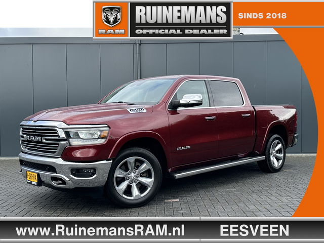 Dodge Ram 1500 - 5.7 V8 LARAMIE / LPG / TREKHAAK 3.5T / ADAPTIVE CRUISE / CAMERA / PANO / 12 INCH SCREEN / DELMONICO RED
