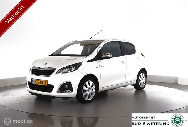 Peugeot 108 - 1.0 e-VTi Style 5drs|airco|nl-auto|led|bluetooth