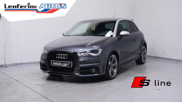 Audi A1 - 1.4 TFSI S edition 2e eigenaar lederen-sportstoelen navigatie xenon PDC v+a 18"lichtmetalen velgen dakspoiler schakelflippers private-glas