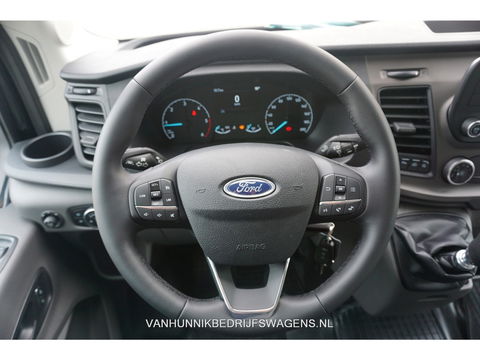 Ford Transit 350L 130PK L3H3 BPM VRIJ!! Airco, Cruise, Camera, Trekhaak!! NR. J01*