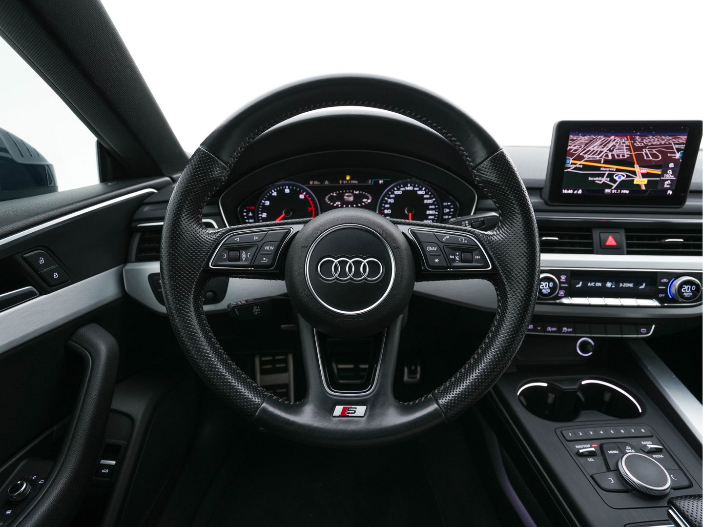 Audi A5 Sportback 1.4 TFSI S-Line Competition Aut. *FULL-LED | LEATHER-FABRIC | SPORT-SEATS | NAVI-FULLMAP | SHIFT-PADDLES | PRIVACY-GLASS | ECC | PDC | CRUISE | 18''ALU*