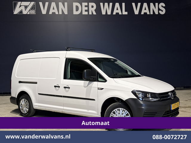 Volkswagen Caddy - 2.0 TDI 102pk Automaat L2H1 Maxi Euro6 Airco | Navigatie | Cruisecontrol | 1500kg Trekhaak Parkeersensoren, Zijdeur
