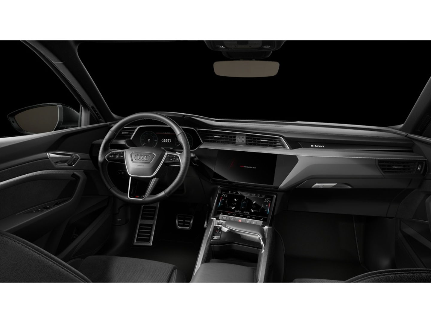 Audi Q8 e-tron 50 340PK Quattro / S-line / 360° / 2023