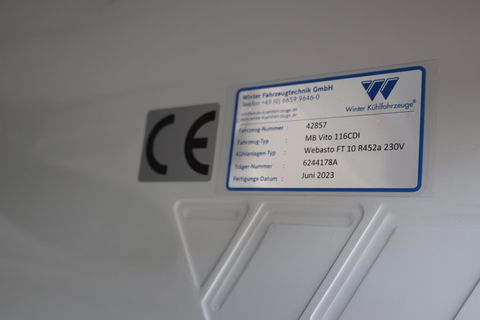 Mercedes-Benz Vito Bestel 116 CDI Lang Koelwagen