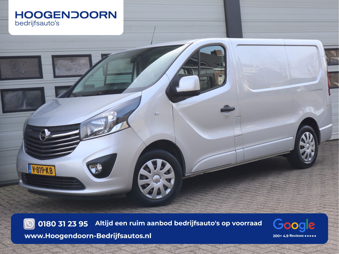 Opel Vivaro 1.6 CDTI 126pk Euro 6 - Airco - Navi - Cruise - Trekhaak