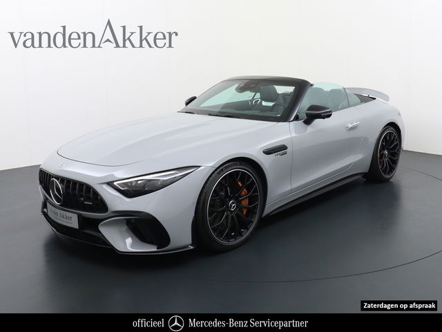 Mercedes-Benz SL - AMG 63 4Matic+ 585pk // Keramische remmen // BTW-auto // Neuslift // AlpinGrau // AMG Nightpakket II // Burmester // Achteras besturing
