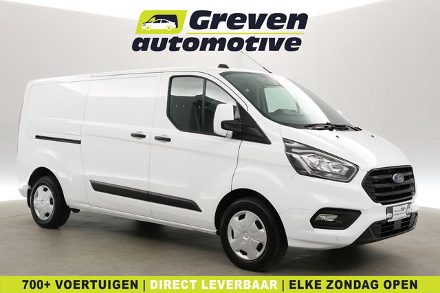 Ford Transit Custom - 2.0 TDCI L2H1 | Airco | Cruise | 3 Zits | 2xSchuifdeur | Trekh. | Parkeersens. | Stoelverw.
