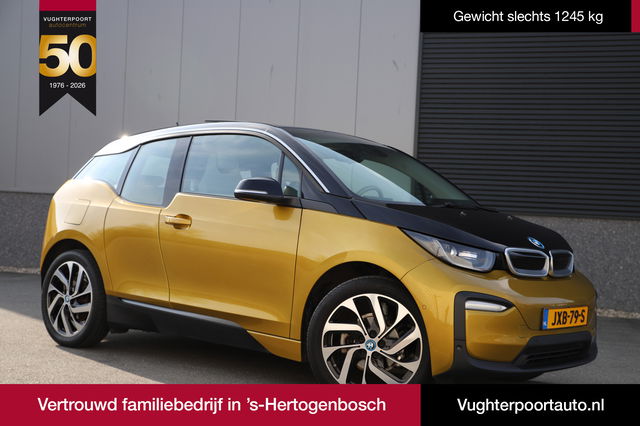 BMW i3 - Executive 120Ah 42 kWh*Galvanic Gold*& Loft/Sunroof/Adaptive/W-pomp/3-fase