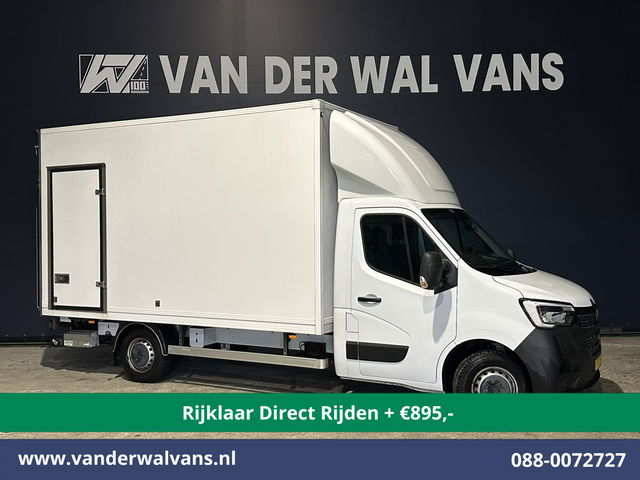 Renault Master - 2.3dCi 164pk Bakwagen 221cm Hoog Laadklep Zijdeur Euro6 *Rijklaar Direct Rijden* Airco | Camera | LED | Cruisecontrol Bijrijdersbank, 945kg laadvermogen