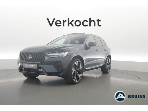 Volvo XC60 2.0 T6 Plug-in hybrid AWD Ultra Black Edition | Facelift | Luchtvering | Gelaagd glas | Trekhaak | ACC | 22 inch | Head-up | 360 cam | H&K audio | Pano |