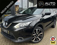 Nissan QASHQAI - 1.2 Luxe | AUTOMAAT | BOMVOL | Leer | Elektrische Stoel | 360 Camera | Dodehoekdetectie | Pano | Keyless | Stoelverwarming | Navi |