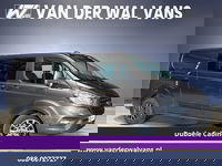 Ford Transit Custom - 2.0 TDCI 170pk Automaat L2H1 Dubbele Cabine Euro6 Airco | 5-Zits | LED | Cruisecontrol Stoelverwarming, Verwarmde voorruit, LM velgen, Trekhaak, Parkeersensoren