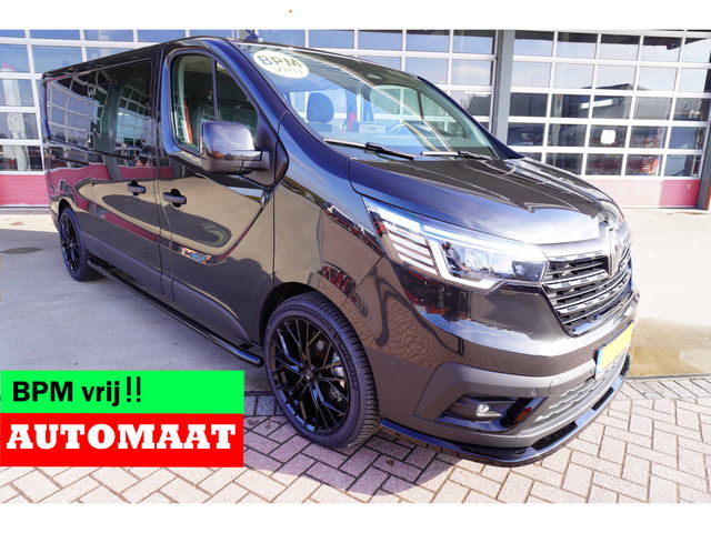 Renault Trafic - 2.0 Bleu dCi 170PK L2H1 Red Edition DubbelCabine Automaat 20"LM velgen Nr. V072 |  Climate | Navi | Camera | Schuifdeur L/R | Black out pakket