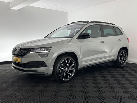 Škoda Karoq 1.5 TSI ACT Sportline Business (INCL-BTW) Aut. *PANO | DIGI-COCKPIT | FULL-LED | ADAPTIVE-CRUISE | CANTON-AUDIO | BLINDSPOT | HEATED-SPORTSEATS | CAMERA | AMBIENTLIGHT | NAVI-FULLMAP | KEYLESS | DAB+ | TOWBAR | PRIVACYGLAS