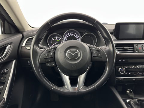 Mazda 6 Sportbreak 2.2D SkyActiv-D 150 Skylease GT *LEATHER | FULL-LED | MEMORY-PACK | HEATED-SPORTSEATS | BLINDSPOT | KEYLESS | DAB+ | NAVI-FULLMAP | ECC | PDC | CRUISE | PRIVACYGLASS |  17''ALU*