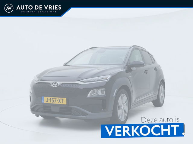 Hyundai Kona - EV Fashion Design 64 kWh | SOH 100% | Half leder | Stoelverwarming | Privacy glass