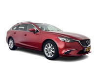 Mazda 6 - Sportbreak 2.2D SkyActiv-D 150 Skylease GT *LEATHER | FULL-LED | MEMORY-PACK | HEATED-SPORTSEATS | BLIND-SPOT | KEYLESS | DAB+ | NAVI-FULLMAP | ECC | PDC | CRUISE | 17''ALU*