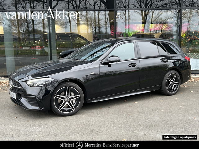 Mercedes-Benz C-Klasse - 300e AMG Estate // Trekhaak // Panoramadak // Distronic // 360 Camera // Memory // Sfeerverlichting