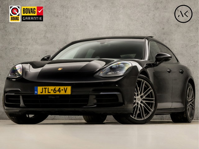 Porsche Panamera - Sport Turismo 2.9 4 E-Hybrid 463Pk (PANORAMADAK, 1E EIGENAAR, SPORTSTOELEN, DEALER ONDERHOUDEN, SPORT CHRONO PAKKET, 18 WEGS SPORTSTOELEN, LEDER DASHBOARD, STUURVERWARMING, STOEL VERWARMING/KOELING, NIEUWSTAAT)