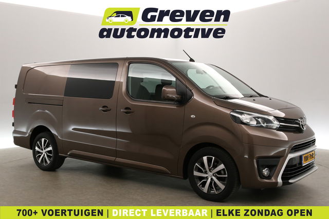Toyota ProAce - 2.0 D-4D L3H1 | Dubbele Cabine | Airco | Cruise | Camera | 2xSchuifdeur | Navi | Trekh. | Parkeersens.