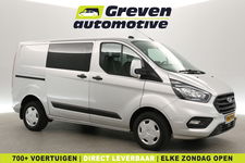 Ford Transit Custom - 2.0 TDCI L1H1 | MARGE | DC | 6-Zits | Airco | Cruise | Carplay | Navi | Trekh. | Parkeersens.