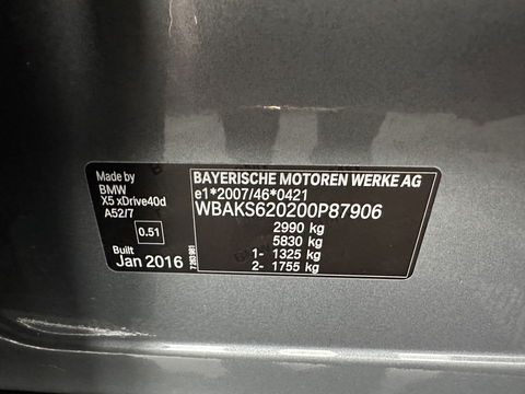 BMW X5 xDrive40d *Right-Hand-Drive* M-Sportpack High Executive [ 7-Pers. ] Aut. *LEATHER | XENON | MEMORY-PACK | HEATED-SPORTSEATS | NAVI-FULLMAP | SHIFTPADDLES | PRIVACYGLASS | ECC | TOWBAR | PDC | CRUISE | 20''ALU*