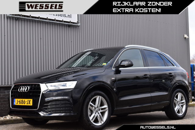 Audi Q3 - 1.4 TFSI 2x S-line Cruise, Stoelverwarming, Camera, Elek. achterklep, Leder