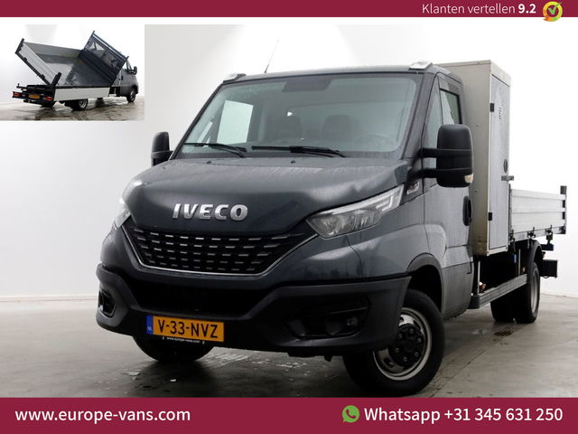 Iveco Daily - 35C18 3.0 180pk HiMatic Automaat 3-Zijdige Kipper Trekhaak 3500kg 05-2023