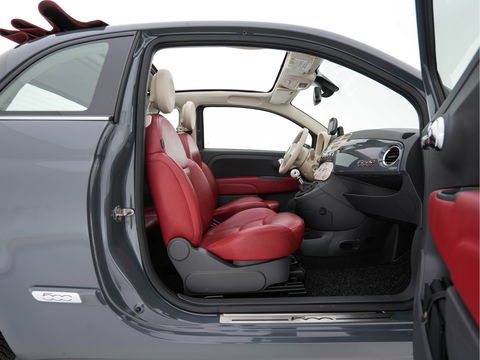 Fiat 500C 1.2 Lounge *LEATHER | TOM-TOM-NAVI | AIRCO | PDC | HEATED-COMFORTSEATS | INTERSCOPE-SOUNDSYSTEM | 15''ALU*