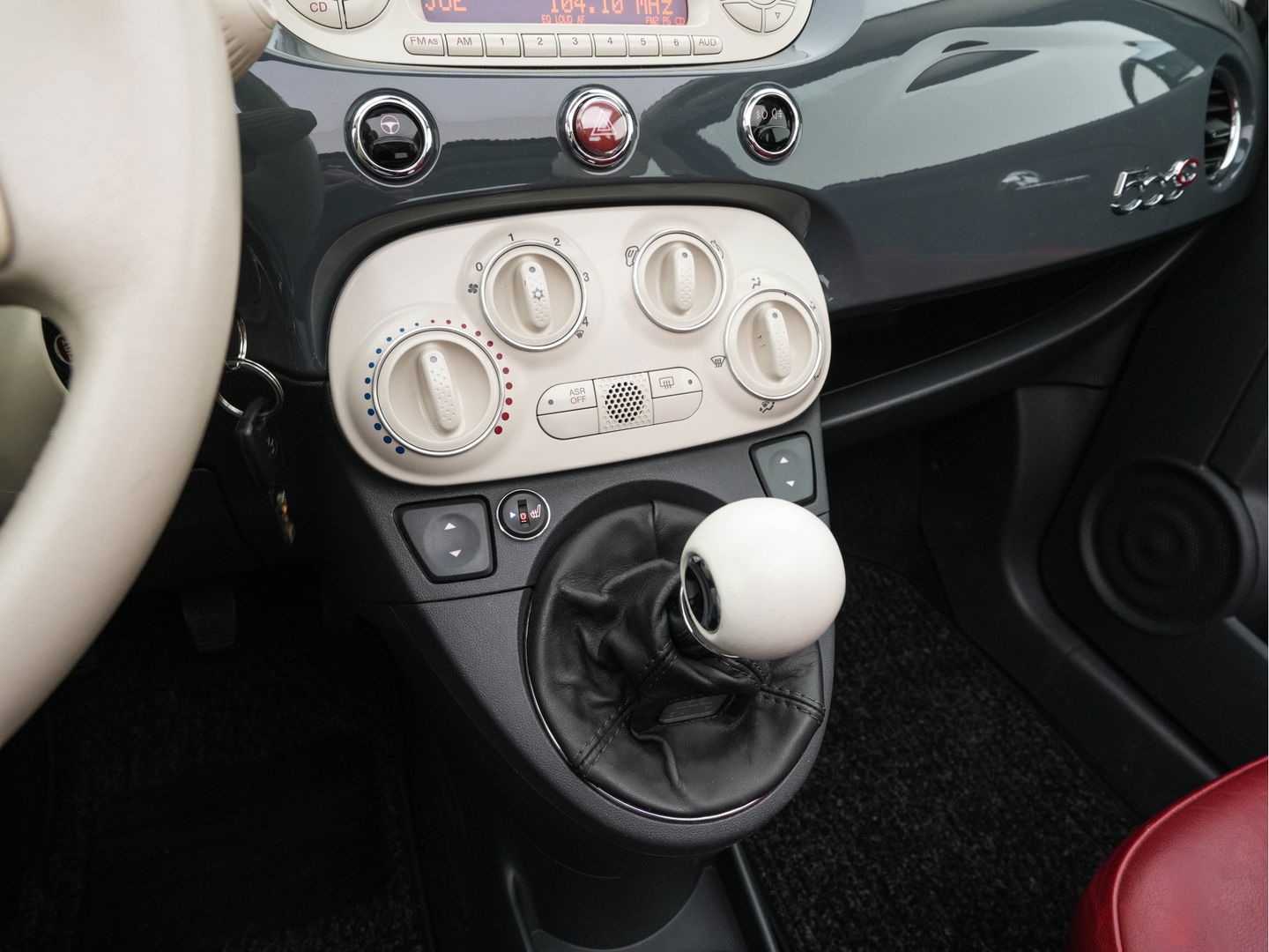 Fiat 500C 1.2 Lounge *LEATHER | TOM-TOM-NAVI | AIRCO | PDC | HEATED-COMFORTSEATS | INTERSCOPE-SOUNDSYSTEM | 15''ALU*