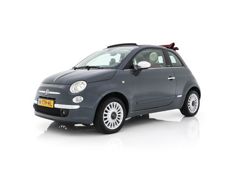 Fiat 500C 1.2 Lounge *LEATHER | TOM-TOM-NAVI | AIRCO | PDC | HEATED-COMFORTSEATS | INTERSCOPE-SOUNDSYSTEM | 15''ALU*