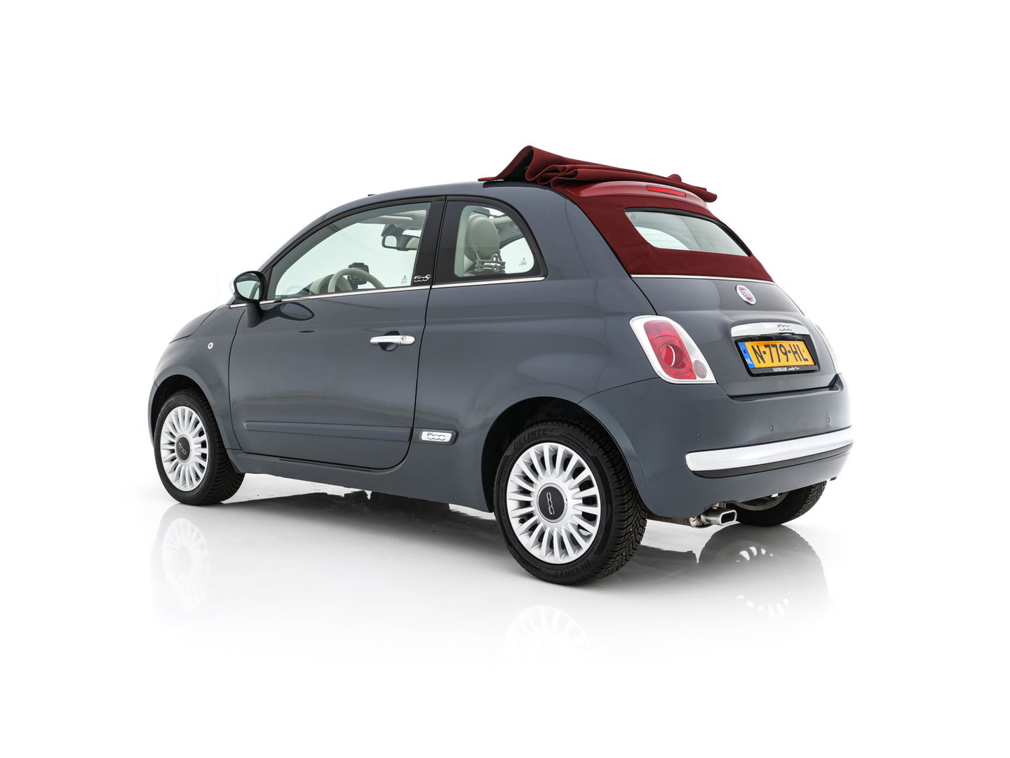 Fiat 500C 1.2 Lounge *LEATHER | TOM-TOM-NAVI | AIRCO | PDC | HEATED-COMFORTSEATS | INTERSCOPE-SOUNDSYSTEM | 15''ALU*